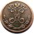  Монета 1/4 копейки 1895 (копия), фото 2 